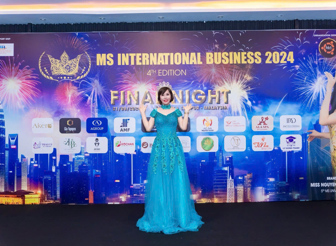 Hoa hậu nhân ái Nguyễn Thị Thanh Bình hoàn thành trọng trách làm giám khảo tại Malaysia