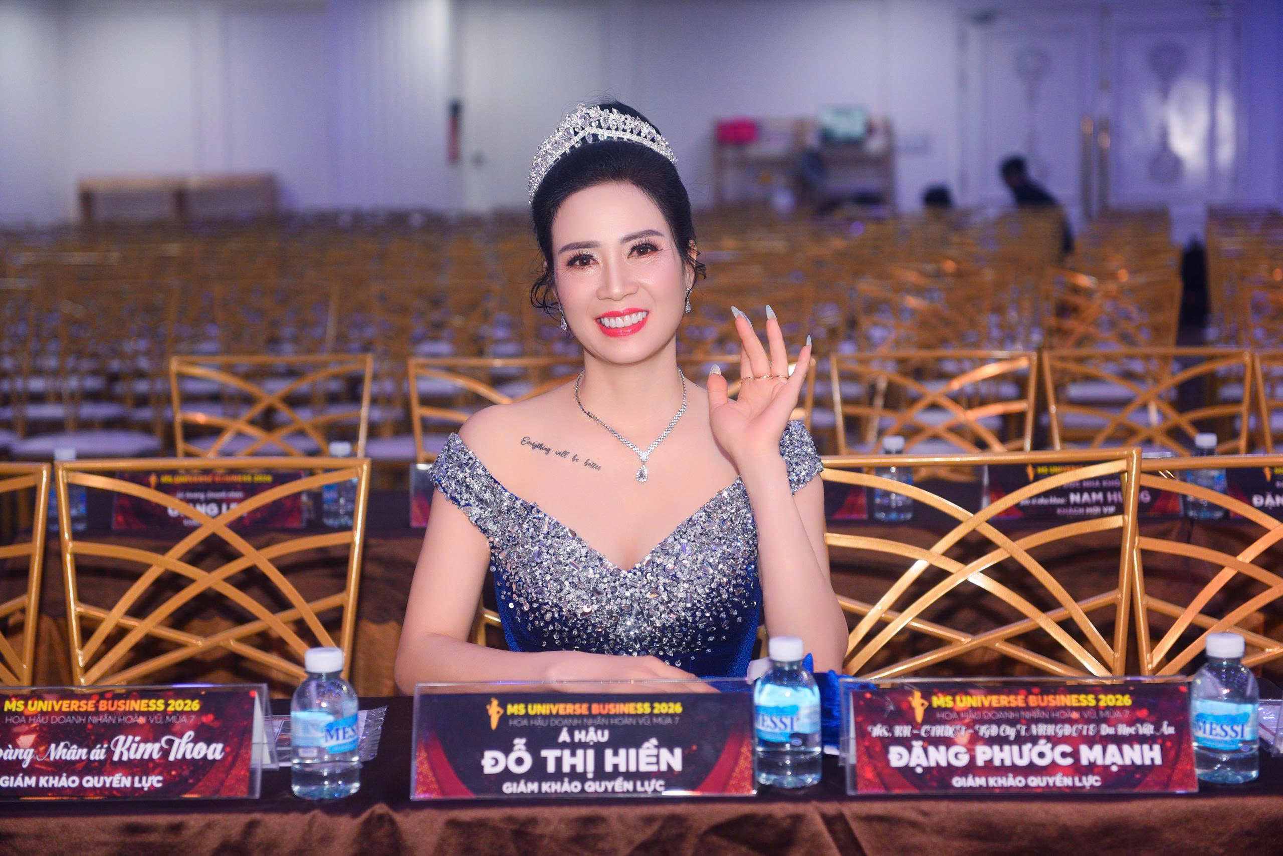  Xinh đẹp như giám khảo Ms Universe Business 2026 Á hậu Đỗ Thị Hiền